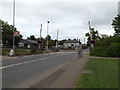 Elmswell Level Crossing on Station Road in IP30 9EX