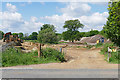 Fleethill Farm gravel pit entrance in RG40 3TS