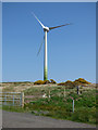 Wind turbine at Devol Moor in PA13 4SP