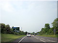 A46 Southbound Evesham Bypass Approaching Island For A44 Oxford in WR11 1HP