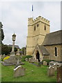 The tower of St Andrew's, Headington in OX3 9BY