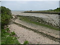 Rainham Creek at low tide in ME8 7TZ