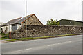 North Wales WWII defences: Deganwy - loopholed wall (1) in LL30 1NY
