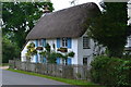 Thatched cottage by the green at Woodgreen in SP6 2BE