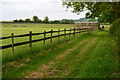 Footpath north of Martin in SP6 3LT