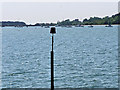 Red Channel Marker in Poole Harbour in BH14 8EH