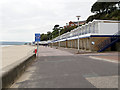 Promenade and Beach Huts, Flaghead Chine in BH13 7JD