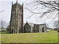 The parish church of St. Newlyna, St. Newlyn East, Cornwall in TR8 5LE