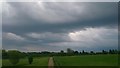 Dark clouds over West Farleigh (1) in ME15 0ND
