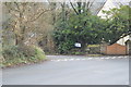 Road junction, Barker's Hill in PL12 4AZ