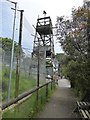 Lookout tower at Dartmoor Zoo in PL7 5DN