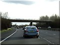 The M40 runs under a road near Waterperry in OX33 1PR