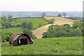 Fields below Rower Hill in EX14 9DX
