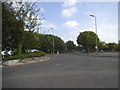 Roundabout on Hadden Hill, Didcot in OX11 8EB