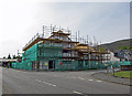 New housing in Portree in Portree