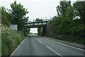 Rail bridge on Dorchester Road Upwey in DT3 5PR