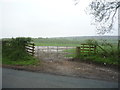 Field entrance off the B6278, Edmundbyers in DH8 9NW
