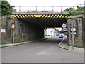 North side of a railway bridge near Redruth Railway Station in TR15 3AJ