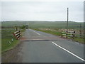 Cattle grid on Healeyfield Lane in DH8 9DE
