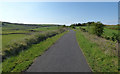 Cycle path approaching Port Glasgow in PA13 4SL