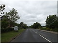 Entering Stowmarket on the B1115 Stowupland Road in IP14 5EX