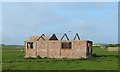 Derelict WW2 building at Balintore Farm in IV20 1XW
