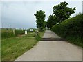 Farm entrance and public footpath off Half Yard Road in BS40 5HT