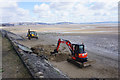 Repairs to the sea wall at West Cross in SA3 5LL