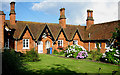 Almshouses on Bentley Lane, Stutton in IP9 2SY