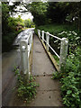 Footbridge at Wash Lane Ford in IP14 1FH