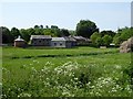 East Kennett village seen across the fields in SN8 4PH
