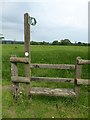 Stile and footpath in BS40 5EY