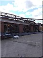 Florist and Firework Factory after fire in SO19 4DD