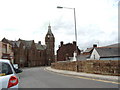 Bridge Street looking toward Lockerbie Town Hall in Lockerbie