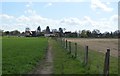 Footpath to Ouse Valley Farm in MK40 4XA