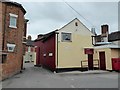 Market Drayton: rear of 63-65 Shropshire Street in TF9 1JU