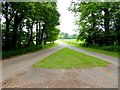 Junction of estate roads in Bowood Park in SN11 0NE