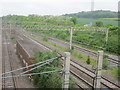 Railway line north of Tring in HP23 5RS