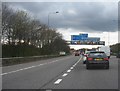 Typical scene on the M4 near Heathrow in UB7 7UW