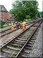 Maintaining the permanent way, Alton Station in GU34 2UX