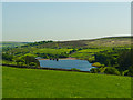 Fields above Lower Laithe Reservoir in BD22 0HE