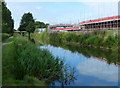 Construction work next to the canal in HP20 1PB