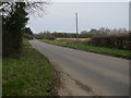 Road on Gravelpit Hill in NR25 7TX
