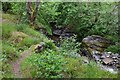 Old mill lade, Gynack Burn Kingussie in PH21 1JZ