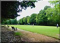 Bowling greens at Calderstones Park in L18 3EA