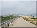Road, Sea Wall and Promenade beside Weymouth Bay in DT3 6JJ