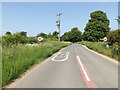 Entering Somersham on Somersham Road in IP8 4NF