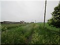 Footpath back to Dobella Farm in DN14 8SN