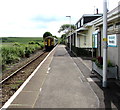 Swansea train arrives at Penally station in SA70 7NT