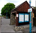 Manorbier railway station passenger shelter in SA70 7SS